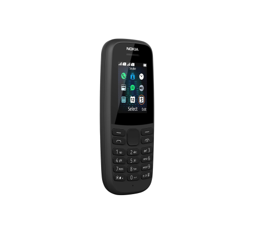 Nokia 105 Africa Edition 4MB Black - Image 2