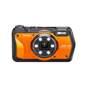 Ricoh Point And Shoot Camera WG 6 20MP 5X ORANGE