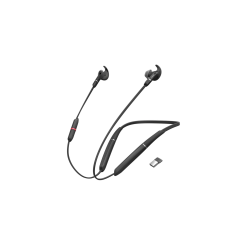 Jabra Headphones Evolve 65E Wireless Black