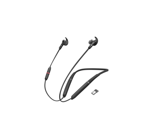 Jabra Headphones Evolve 65E Wireless Black