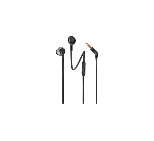 JBL Earphones Tune 205 Wired Black.