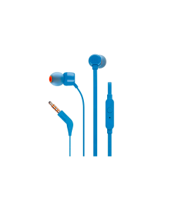 JBL Earphones Tune 110 Wired Blue