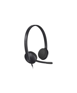Logitech Headphones H340 Wired Black