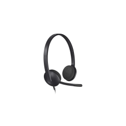 Logitech Headphones H340 Wired Black