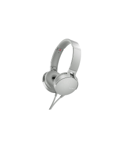 Sony Headphones MDR XB550AP Wired White