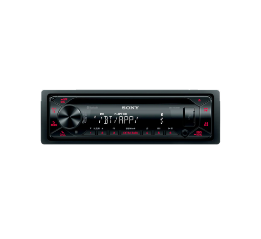 Sony Car Stereo MEX N4300BT Single Din 55X4Watts Bluetooth USB AUX NFC CD FM AM