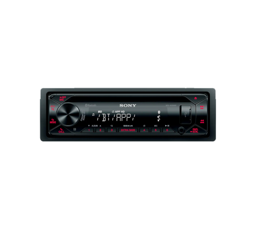 Sony Car Stereo MEX N4300BT Single Din 55X4Watts Bluetooth USB AUX NFC CD FM AM