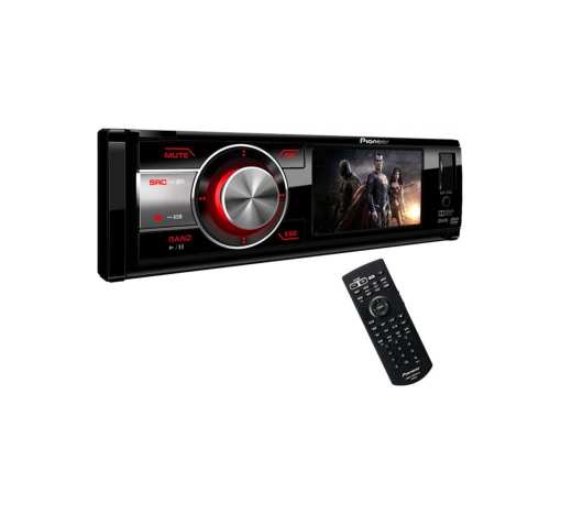 Pioneer Car Stereo DVH 785AV Single Din 50X4Watts AM FM AUX MP3 WMA
