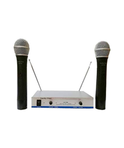 Luckystar Microphone LS733 Hand Held 2Mic Wireless