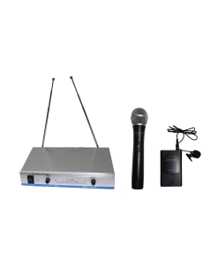 Luckystar Microphone LS788 1 Tie And 1 Hand Held 2Mic Wireless