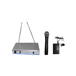 Luckystar Microphone LS788 1 Tie And 1 Hand Held 2Mic Wireless