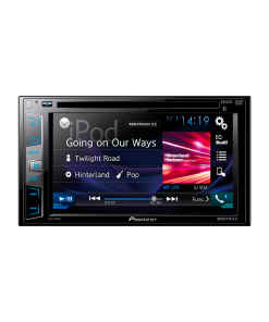 Pioneer Car Stereo AVH X395BT Double Din 50X4Watts Bluetooth USB DVD