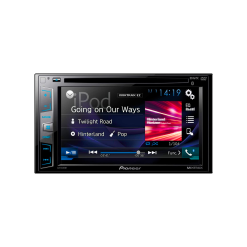 Pioneer Car Stereo AVH X395BT Double Din 50X4Watts Bluetooth USB DVD