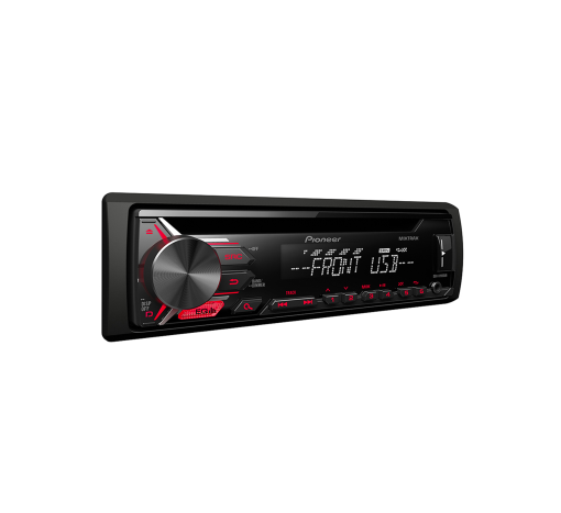 Pioneer Car Stereo DEH X1950UB Single Din 55X4Watts USB CD MP3 AUX