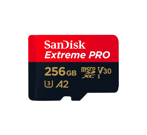 Sandisk Micro SD Card Extreme Pro 256GB A2