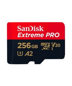 Sandisk Micro SD Card Extreme Pro 256GB A2