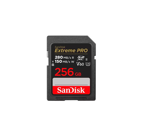 Sandisk SD Card Extreme Pro 256GB