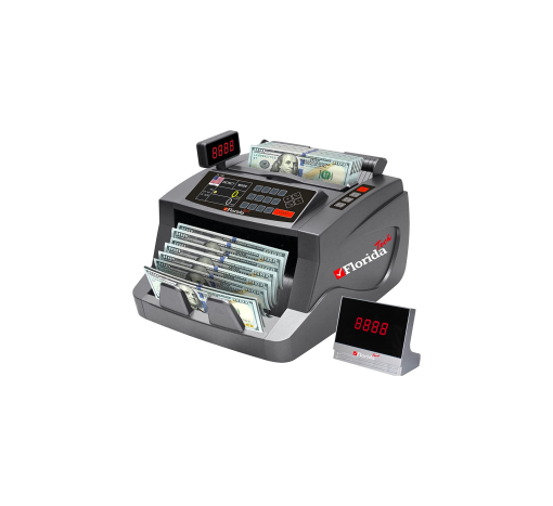 Florida Tech Cash Counter Currency Detector Fl-200