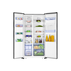 Alternative view of Hisense Side by Side Fridge RS518N4WBF WD