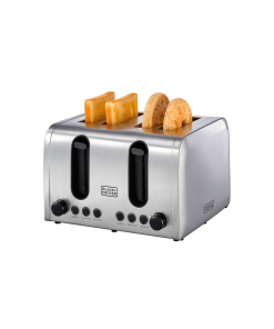 Black and decker Toaster 444-B5 Plastic 4Slice 2100Watts Silver