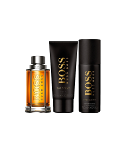 Hugo Boss Perfume The Scent With Shower Gel & Lotion Set Gents EDT 100ML
